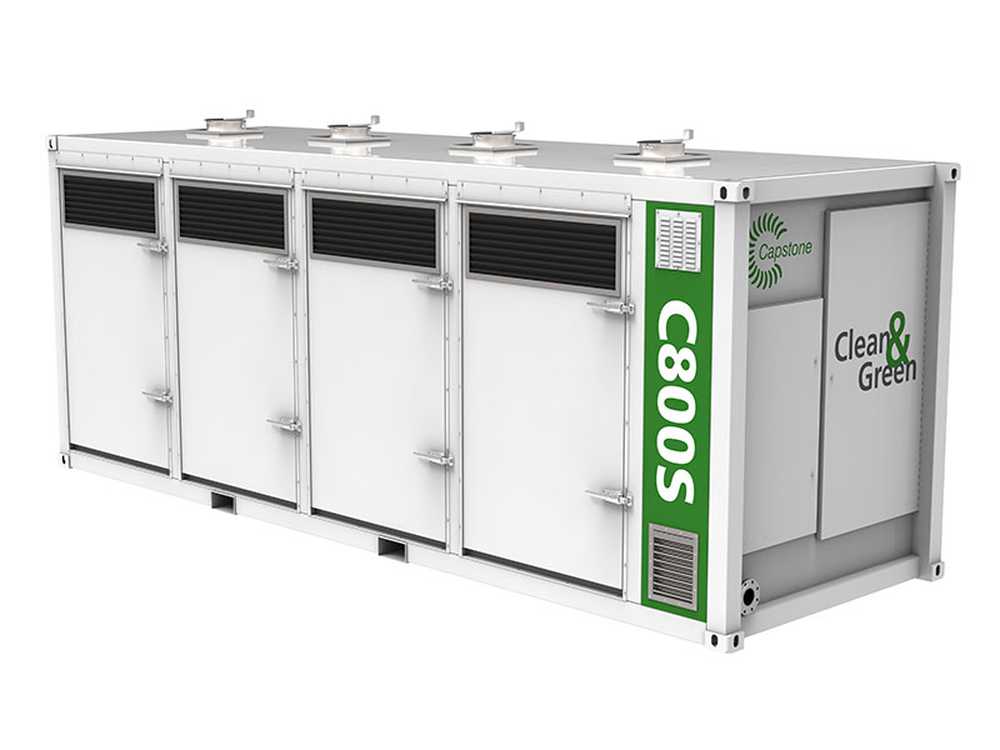 Capstone C800 Microturbine Pure World Energy