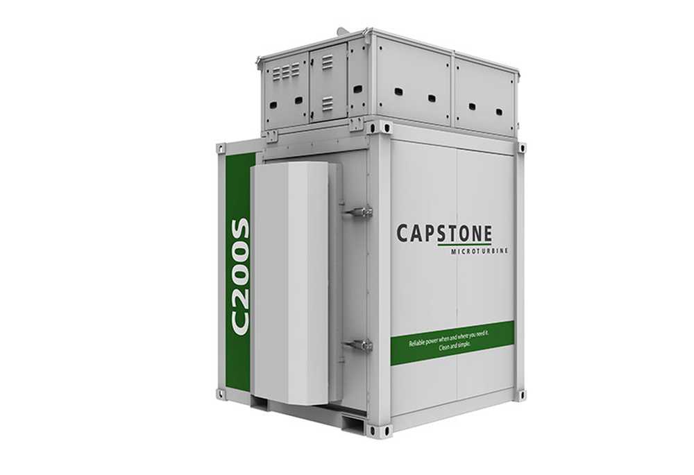 Capstone C200 Microturbine Pure World Energy